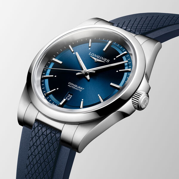 Conquest 41 mm automatique en acier inoxydable